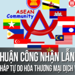 CÔNG NHẬN LẪN NHAU TRONG THƯƠNG MẠI DỊCH VỤ ASEAN