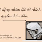 Tội hoạt động nhằm lật đổ chính quyền nhân dân