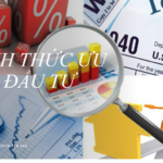 Các hình thức ưu đãi đầu tư theo quy định của pháp luật