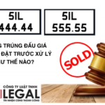 Không trúng đấu giá biển số thì tiền đặt trước xử lý thế nào?