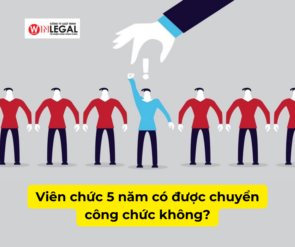 Viên chức 5 năm có được chuyển công chức không?