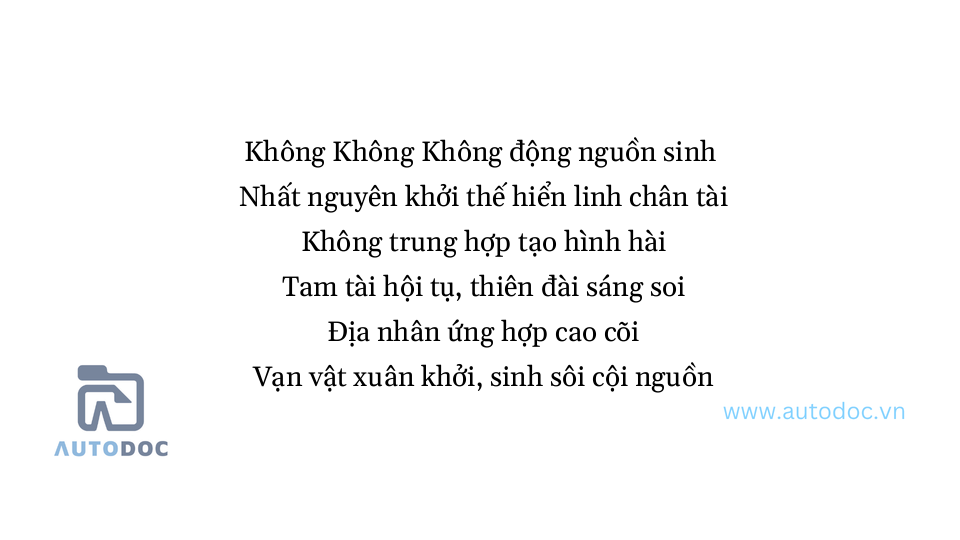 Bài thơ lục bát về biển số