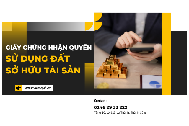 Cấp Giấy chứng nhận quyền sử dụng đất, quyền sở hữu tài sản gắn liền với đất