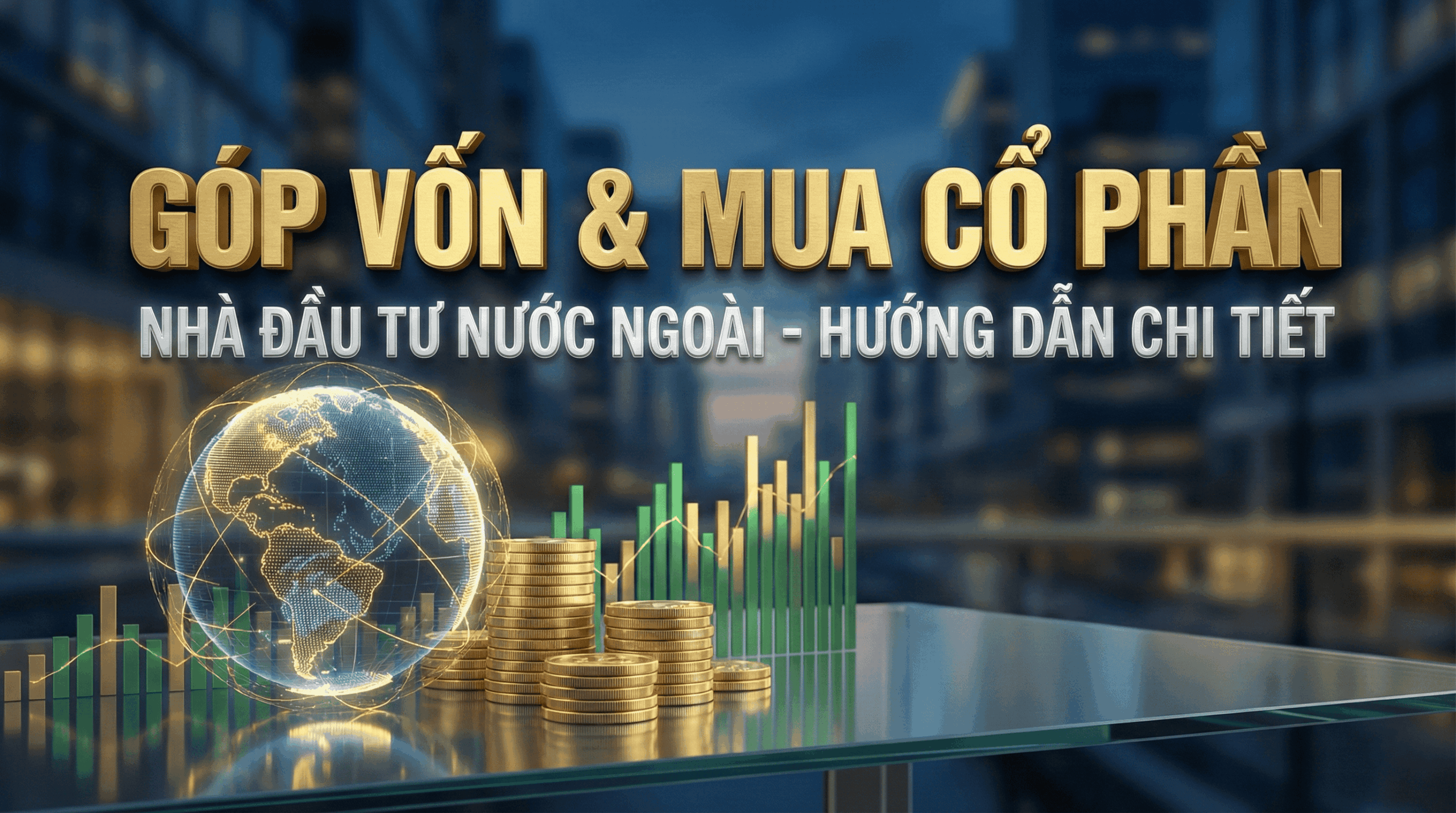 Thủ tục góp vốn, Mua cổ phần của nhà đầu tư nước ngoài MỚI NHẤT