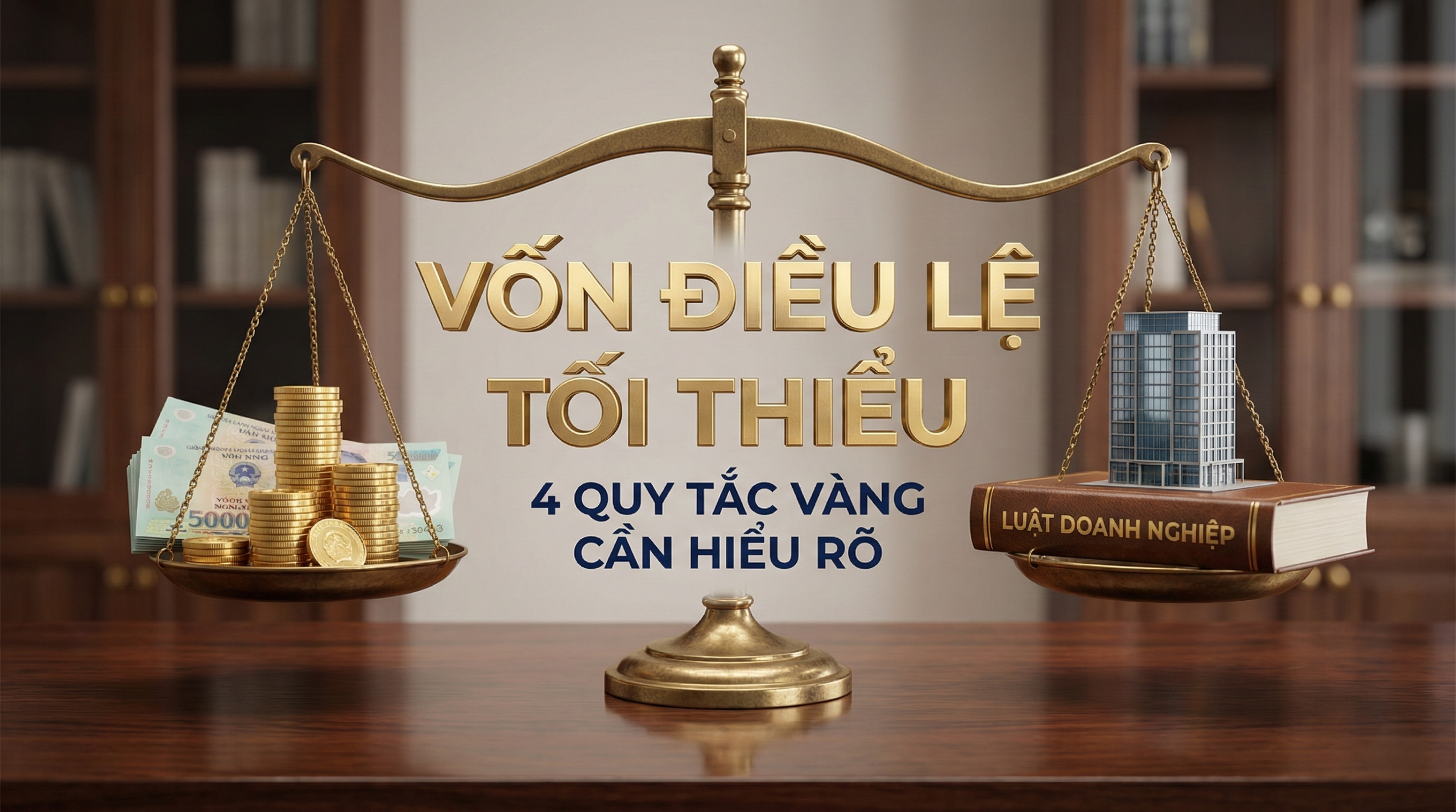 4 Quy tắc cần hiểu về vốn điều lệ tối thiểu để thành lập công ty