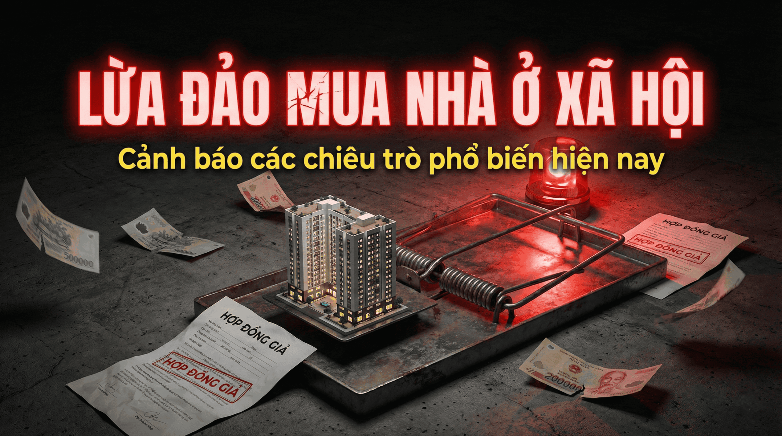 Cảnh báo chiêu trò lừa đảo mua nhà ở xã hội phổ biến hiện nay
