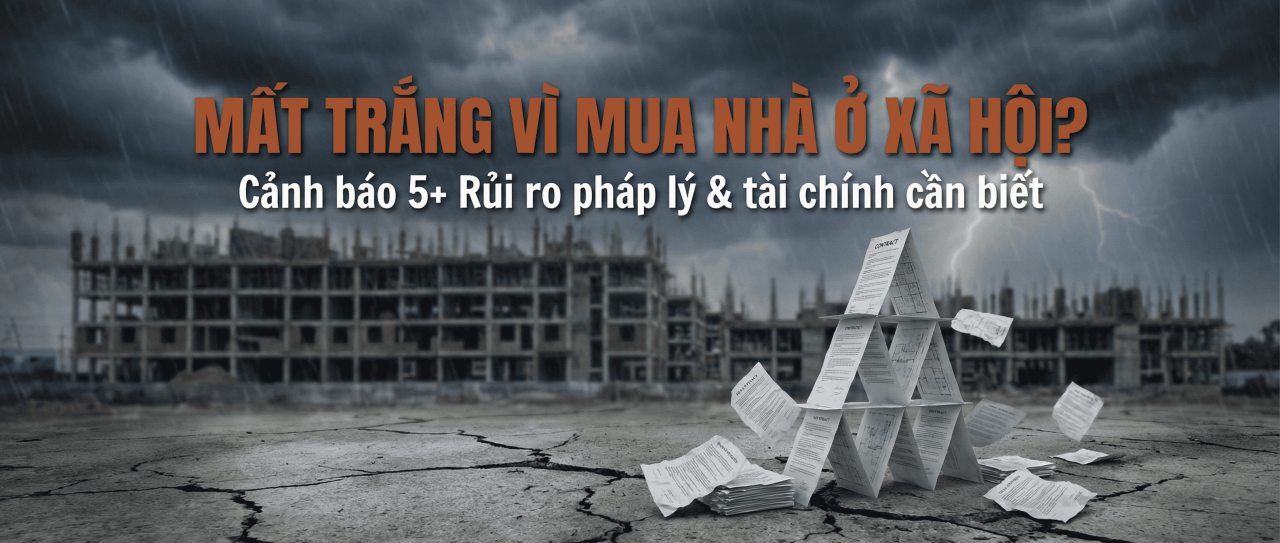 5+ Rủi ro khi mua nhà ở xã hội có thể khiến bạn MẤT TRẮNG