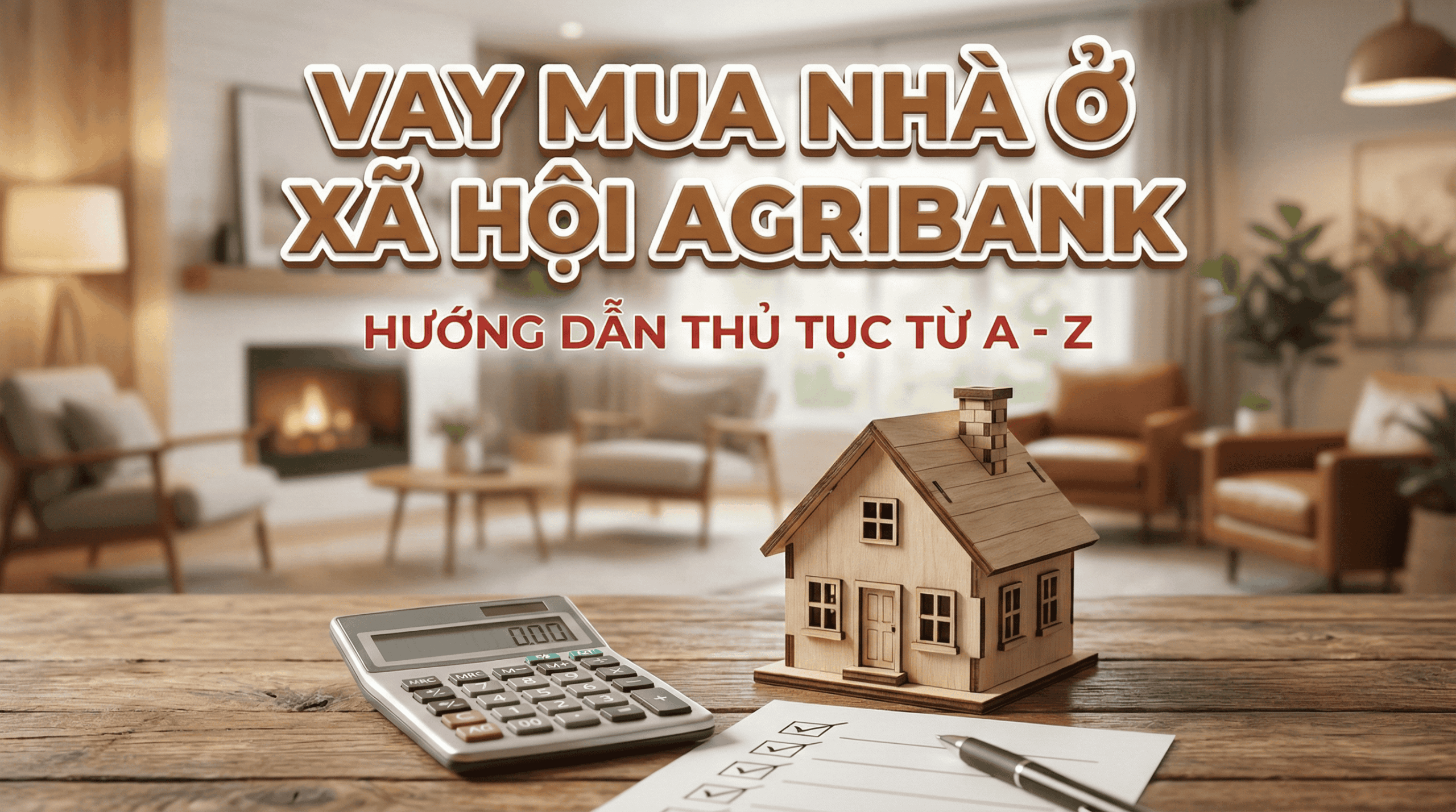 Hướng dẫn thủ tục vay mua nhà ở xã hội tại ngân hàng Agribank từ A-Z