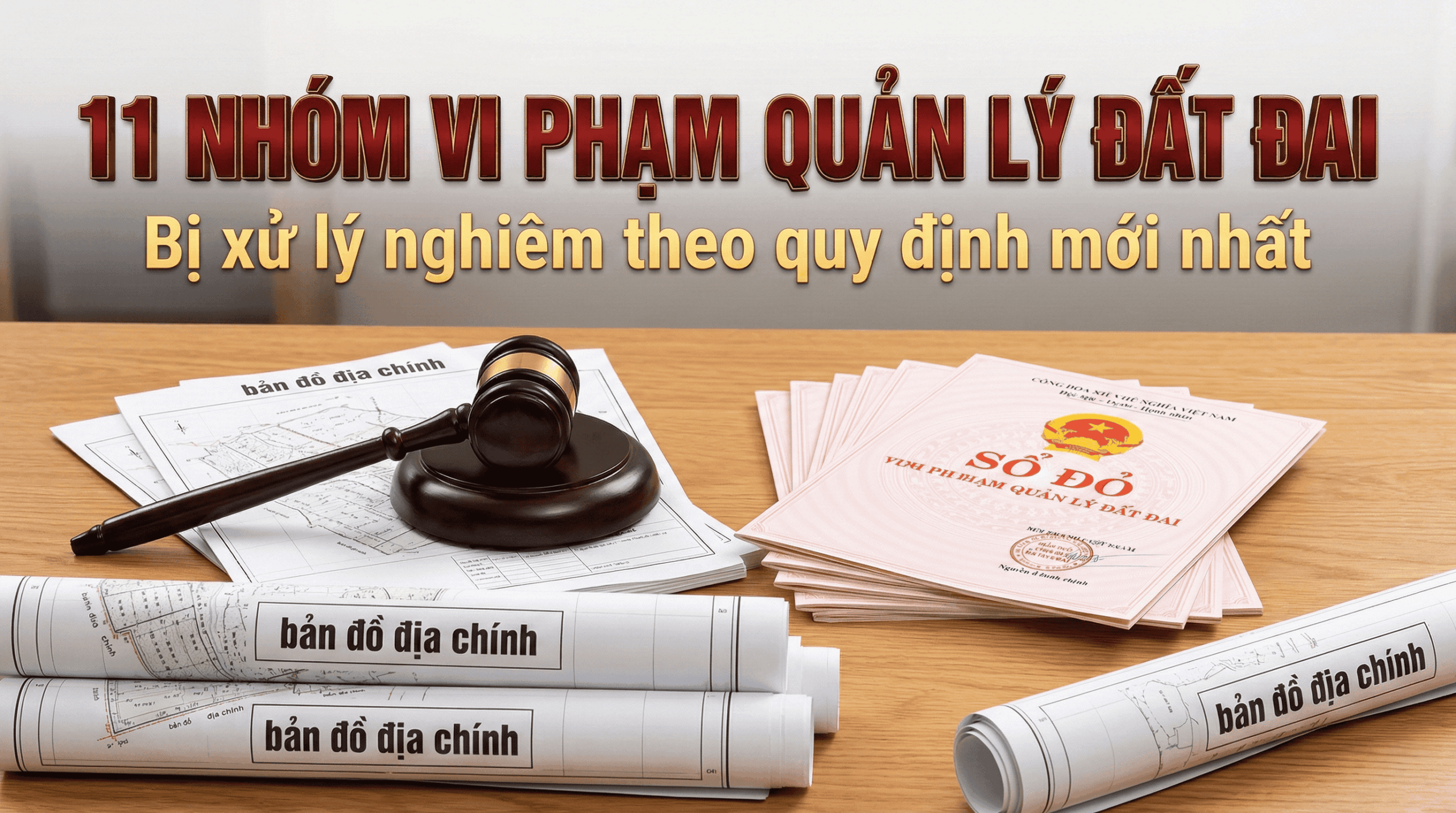 Danh sách 11 nhóm vi phạm về quản lý đất đai bị xử lý theo quy định mới nhất
