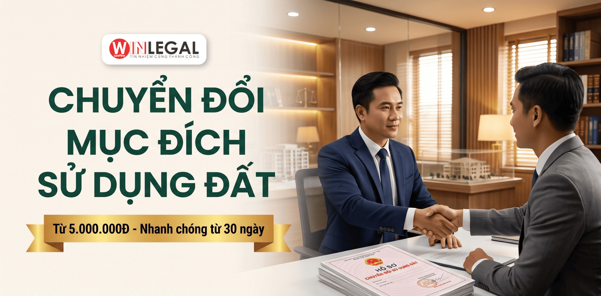 Dịch vụ chuyển đổi mục đích sử dụng đất | Chi phí từ 5.000.000đ