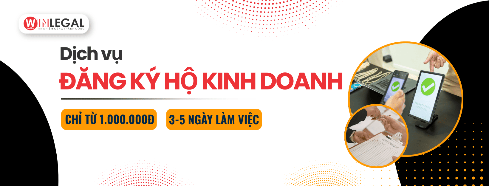Dịch vụ đăng ký hộ kinh doanh cá thể | Chi phí từ 1.000.000đ