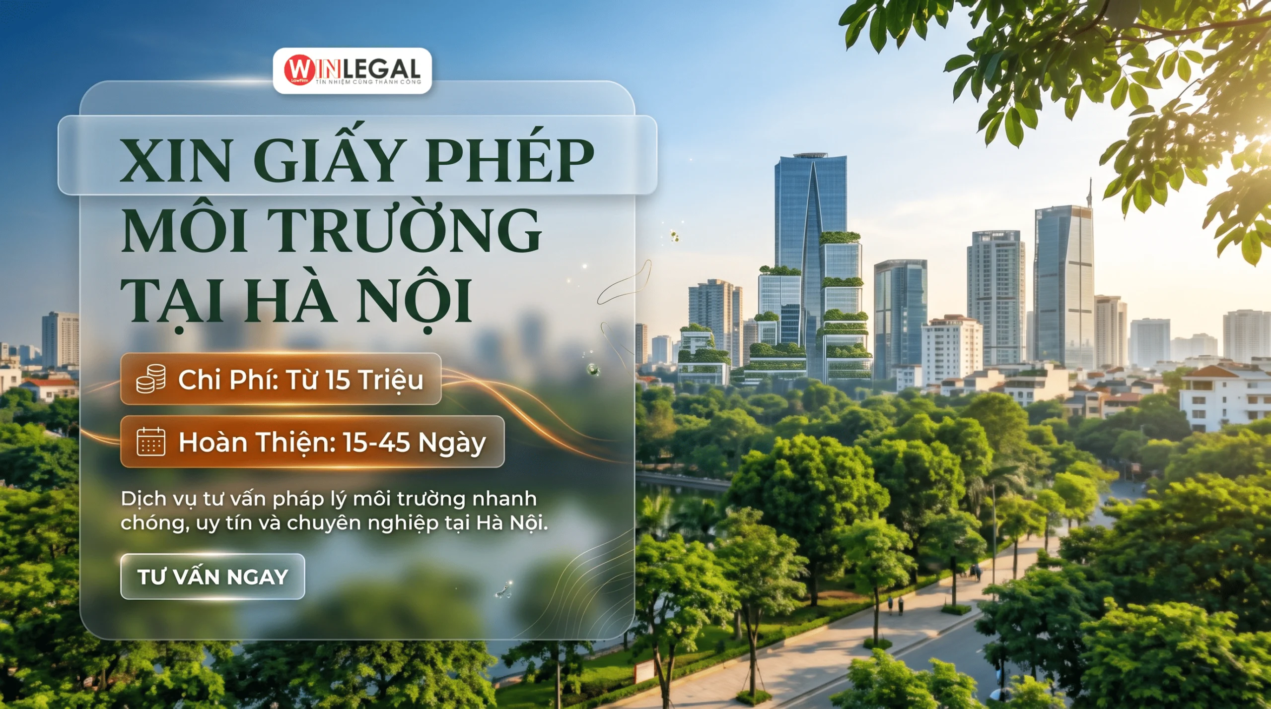 Dịch vụ xin giấy môi trường tại Hà Nội nhanh chóng - Chỉ từ 15 triệu