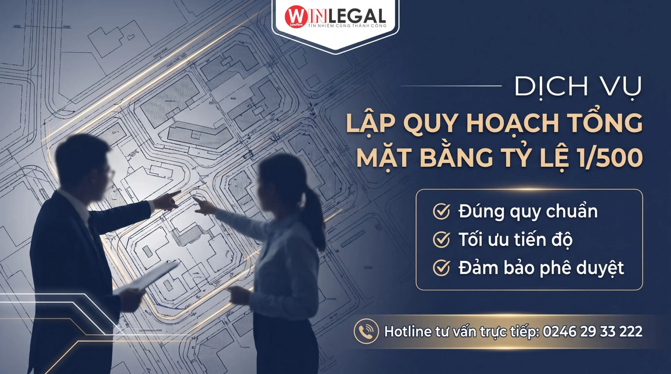 Dịch vụ lập quy hoạch chi tiết 1/500 - Winlegal